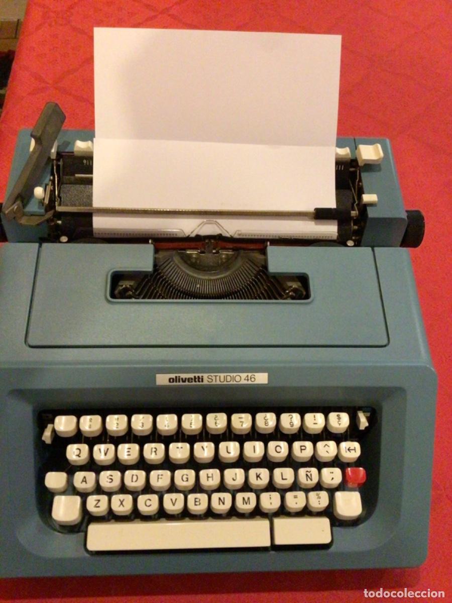Coleccionismo: M&aacute;quina de escribir Olivetti Studio con funda y caja