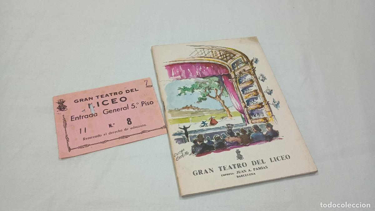 Coleccionismo: Programas Gran Teatro del Liceo - 1961/1962 y 1964/1965