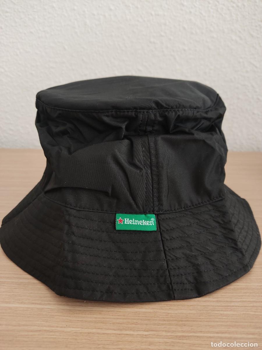 Coleccionismo: Gorro impermeable Heineken a&ntilde;os 2000