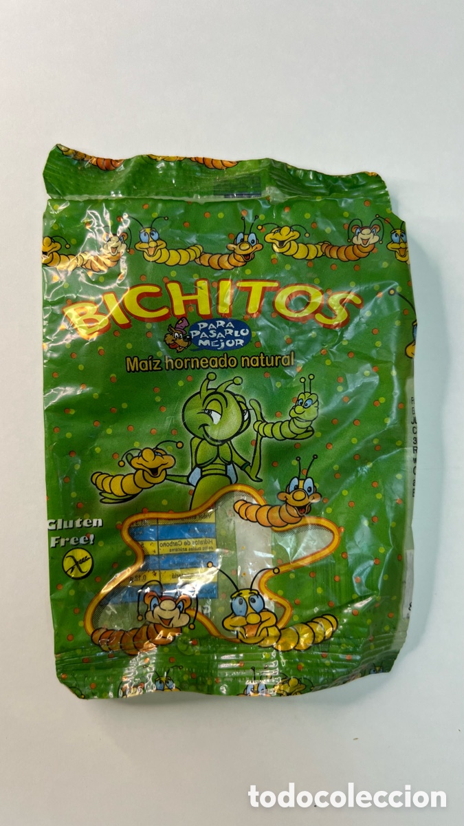Coleccionismo: Bolsa envase gusanitos BICHITOS