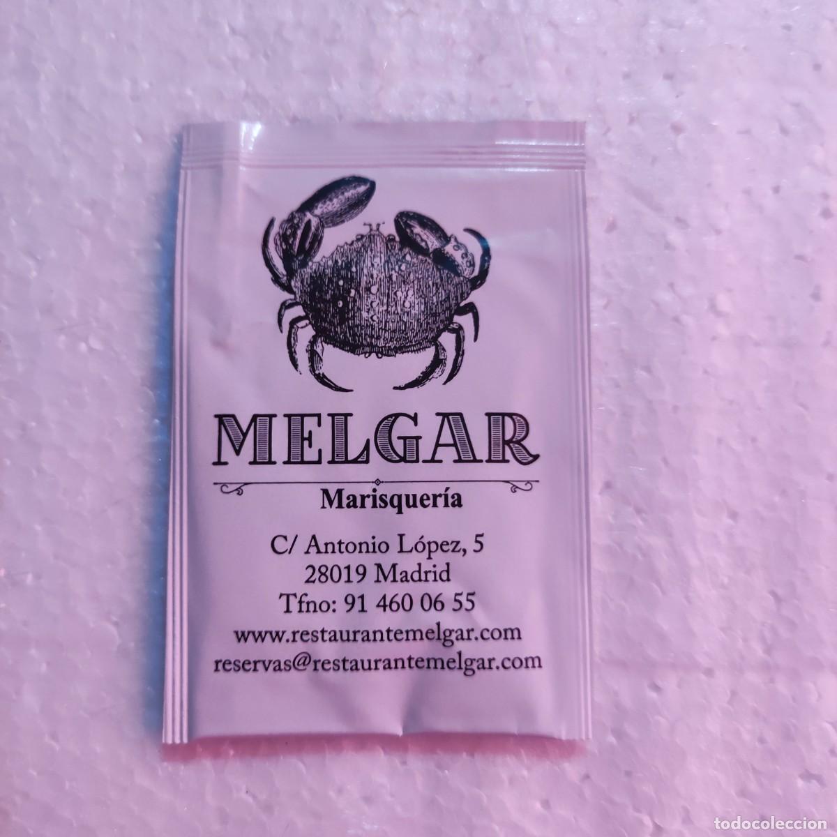 Coleccionismo: TOALLITA REFRESCANTE SIN USAR - MARISQUER&Iacute;A MELGAR - MADRID - CANGREJO FAUNA