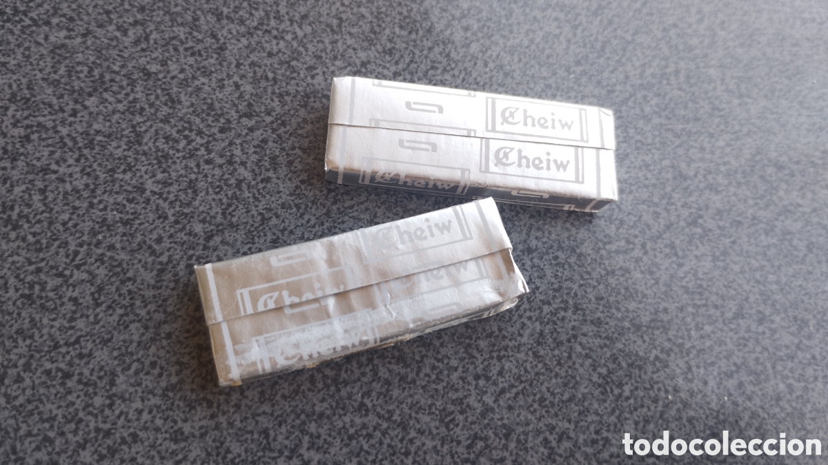 Coleccionismo: Lote 2 chicles Cheiw envoltorio chicle Damel