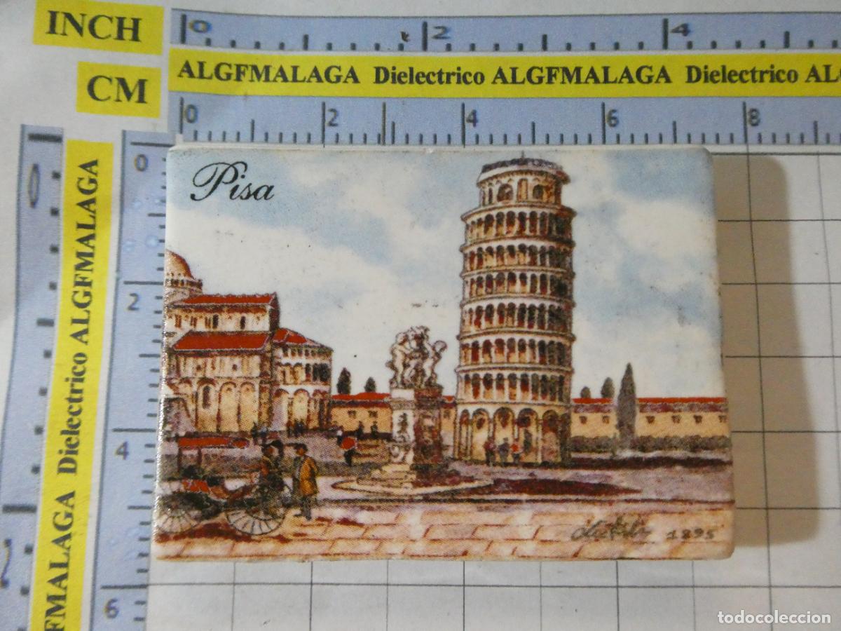 Coleccionismo: IM&Aacute;N DE NEVERA. SOUVENIR RECUERDO. PISA ITALIA TORRE INCLINADA