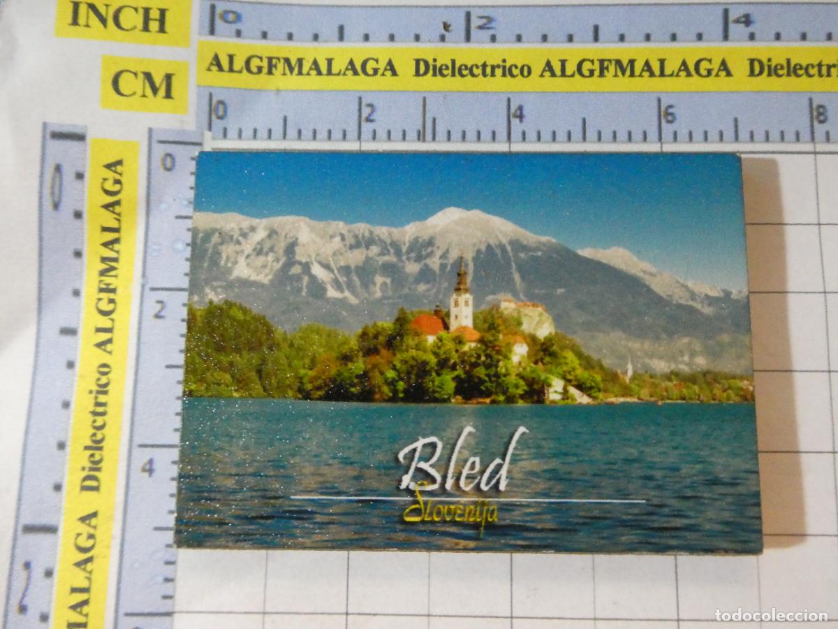 Coleccionismo: IM&Aacute;N DE NEVERA. SOUVENIR RECUERDO. LAGO BLED ESLOVENIA