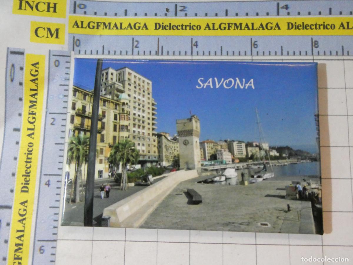 Coleccionismo: IM&Aacute;N DE NEVERA. SOUVENIR RECUERDO. SAVONA ITALIA