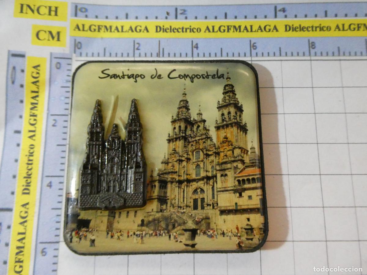 Coleccionismo: IM&Aacute;N DE NEVERA. SOUVENIR RECUERDO. SANTIAGO DE COMPOSTELA OBRADOIRO