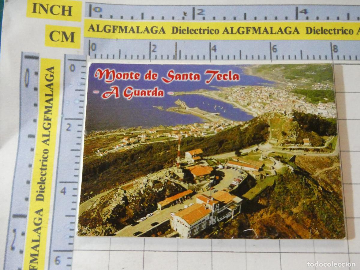 Coleccionismo: IM&Aacute;N DE NEVERA. SOUVENIR RECUERDO. MONTE DE SANTA TECLA A GUARDA PONTEVEDRA