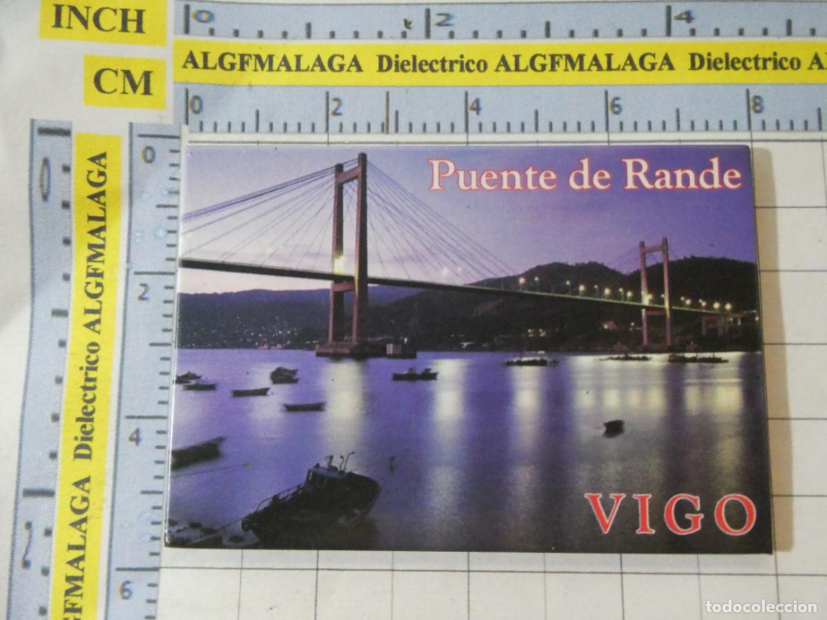 Coleccionismo: IM&Aacute;N DE NEVERA. SOUVENIR RECUERDO. PUENTE DE RANDE VIGO PONTEVEDRA