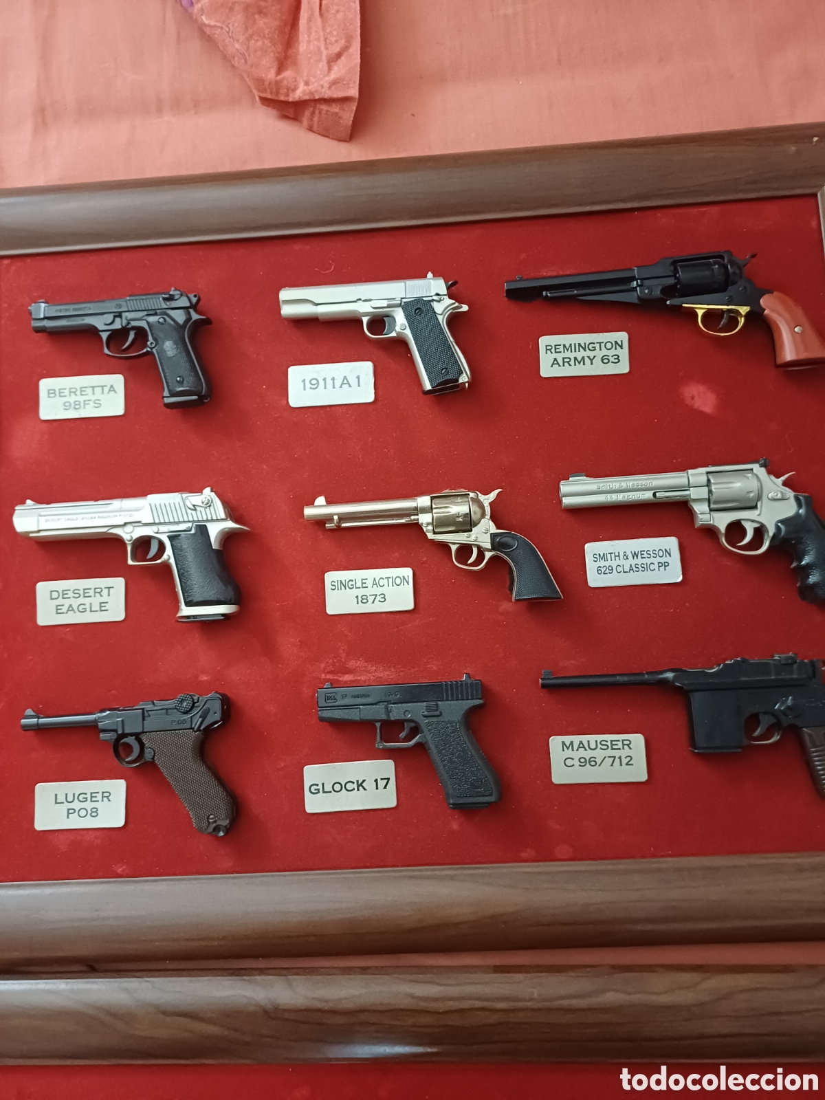 Coleccionismo: Armas en miniatura de metal