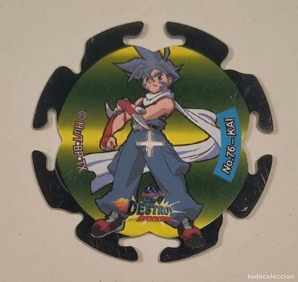 Coleccionismo: TAZO DESTROY SPINNERS N&ordm; 76 KAI - DRANZER - BEYBLADE