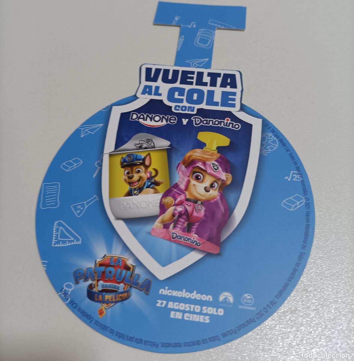 Coleccionismo: patrulla canina paw patrol publicidad danone tira de balda danonino publi vuelta cole