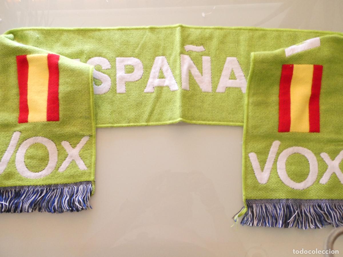 Collectionnisme: BUFANDA POL&Iacute;TICA. PARTIDO POL&Iacute;TICO ESPA&Ntilde;A VIVA VOX. 110GR