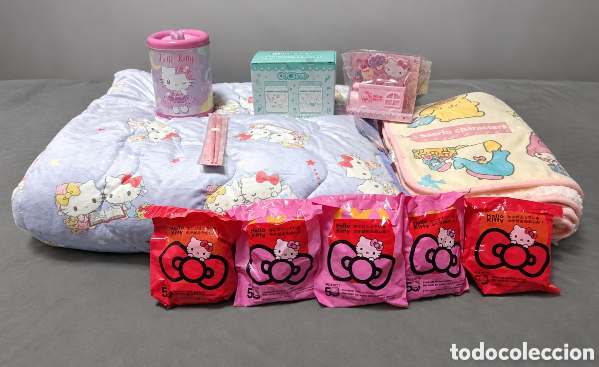 Coleccionismo: Art&iacute;culos coleccionismo Hello Kitty (12 pcs)