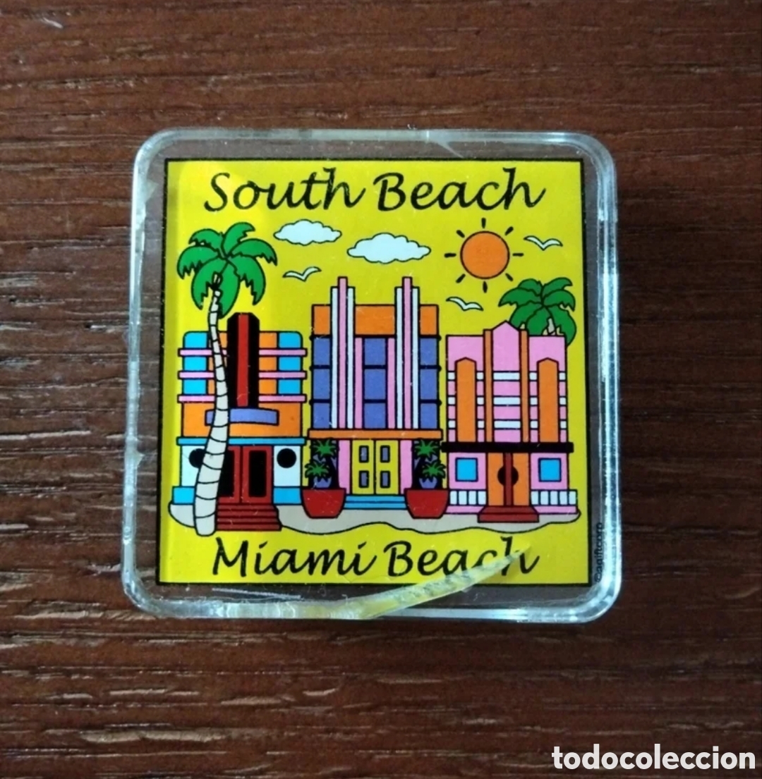 Coleccionismo: Im&aacute;n souvenir Miami Beach