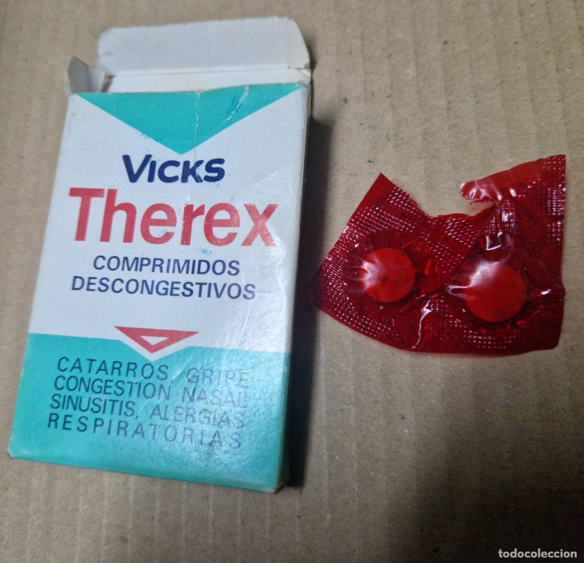 Coleccionismo: ANTIGUO MEDICAMENTO, MEDICAMENTO DE FARMACIA -VICKS THEREX