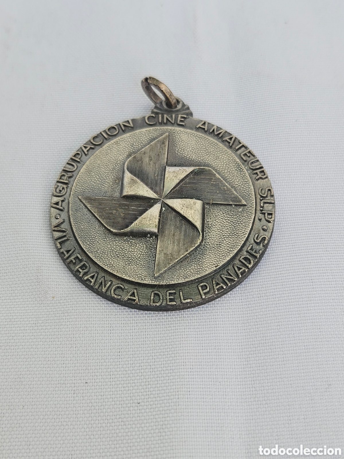 Collectionnisme: MEDALLA AGRUPACION CINE AMATEUR SLP. VILLAFRANCA DEL PANADES. III FESTIVAL NACIONAL. CINE AMATEUR