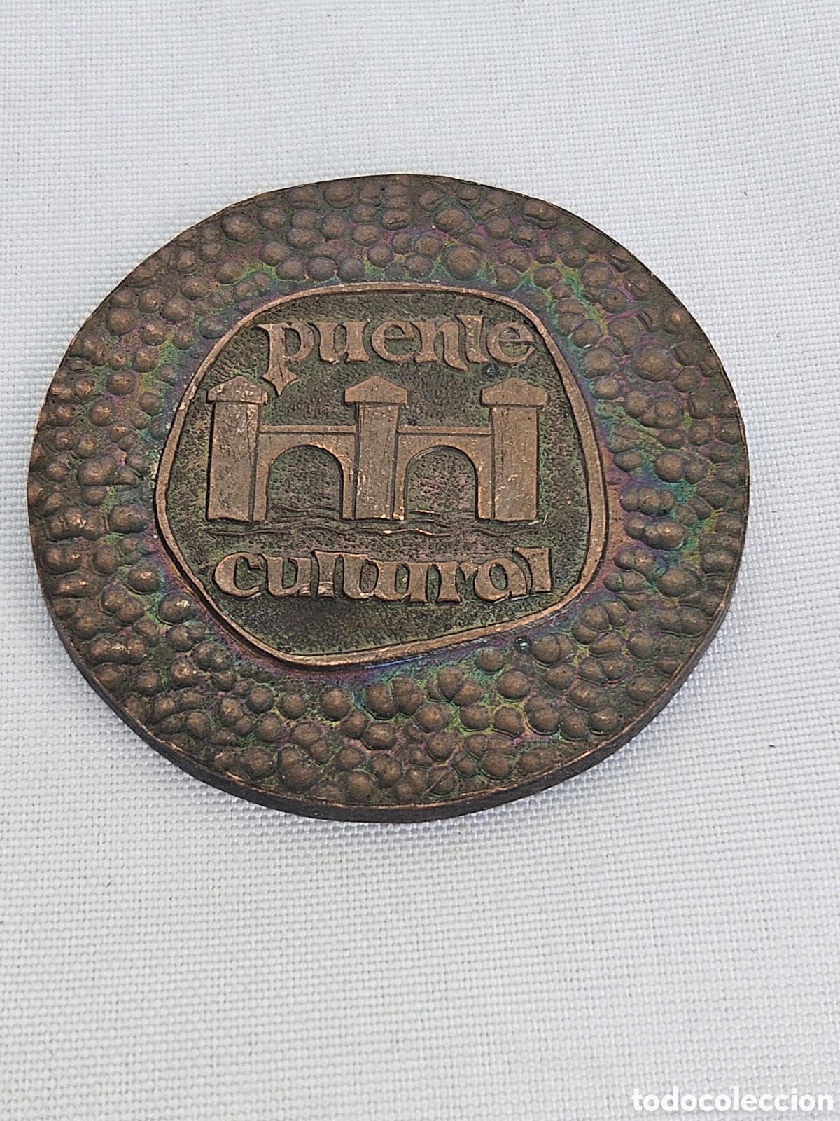 Collectionnisme: MEDALLA PUENTE CULTURAL. CLUB DE TURISMO SOCIAL. CINE AMATEUR MADRID. JUNIO 1967 F. GONZALEZ PERTUSA