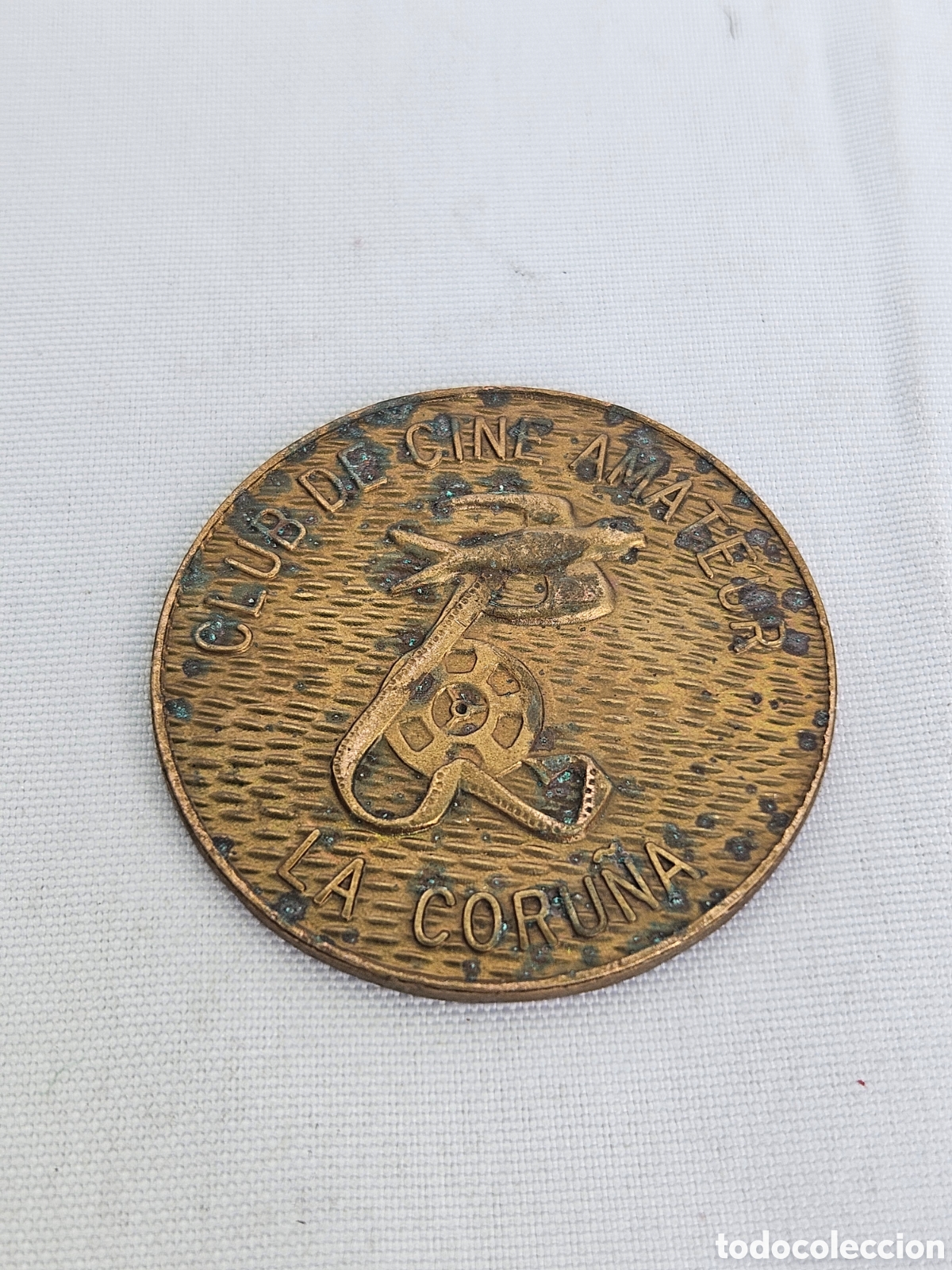 Collectionnisme: MEDALLA CLUB DE CINE AMATEUR LA CORU&Ntilde;A 1971