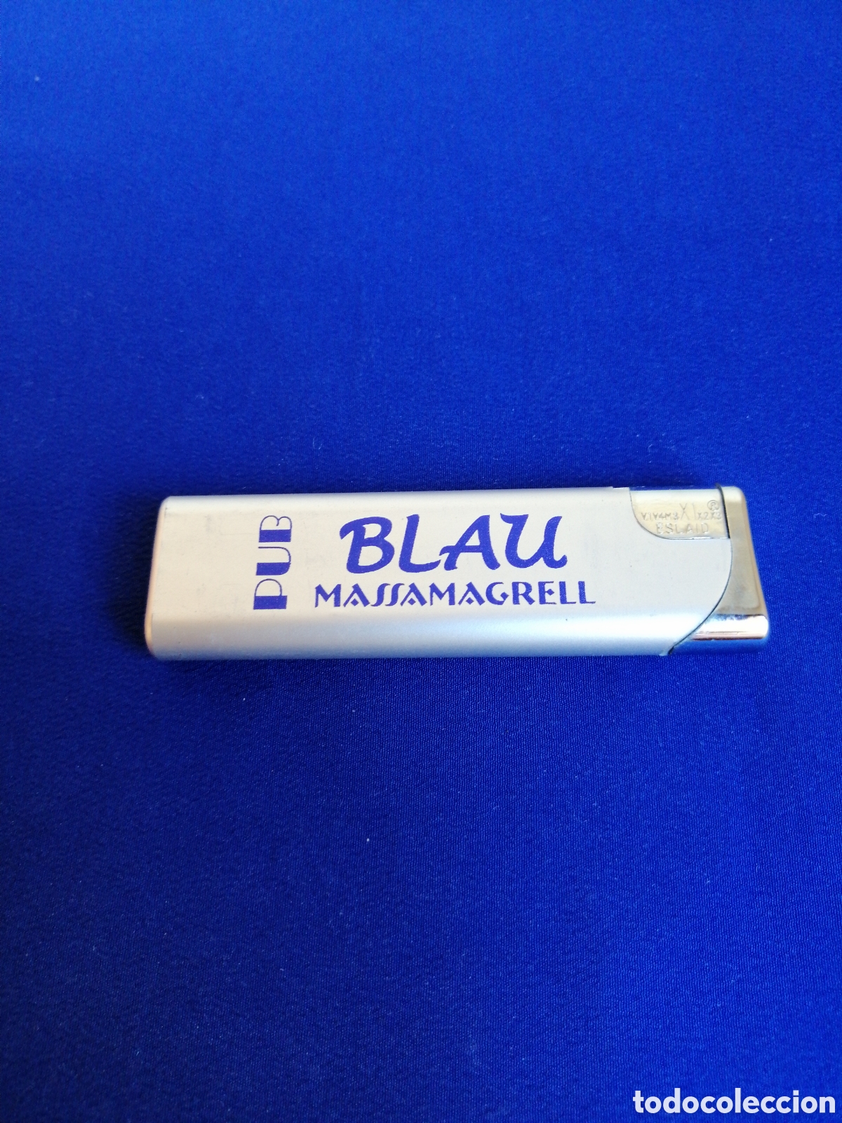 Coleccionismo: PUB BLAU MASAMAGRELL (VALENCIA) MECHERO - Foto 1