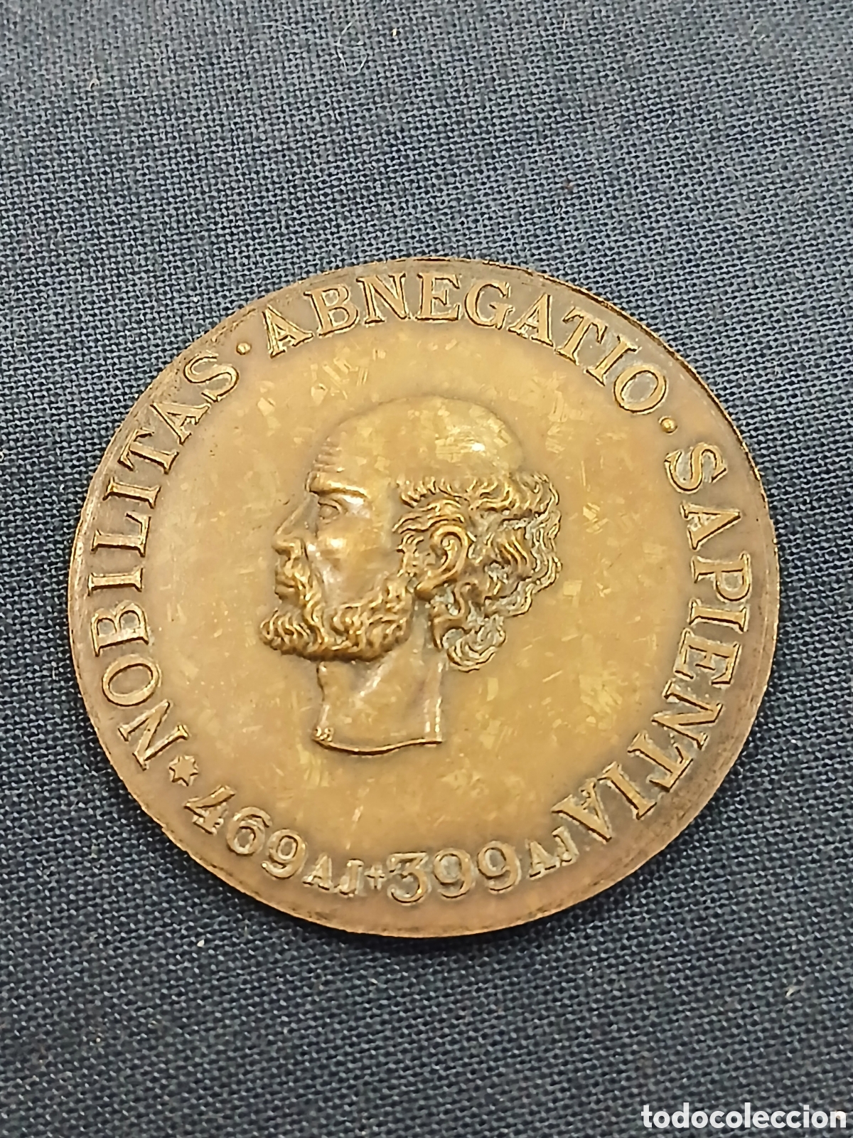 Collectionnisme: Medalla conmemorativa Socrates Roche 1896. (L134)