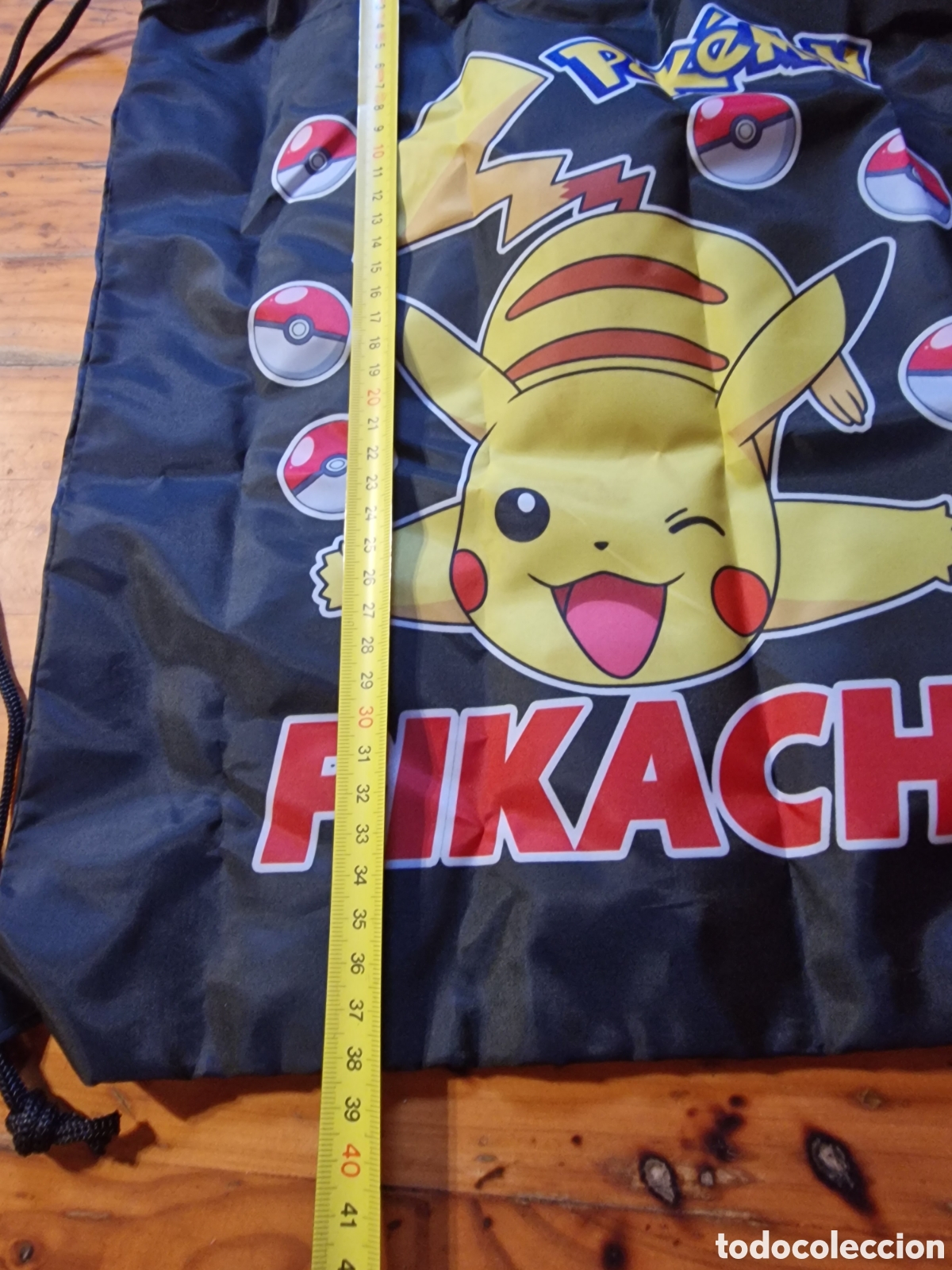 Coleccionismo: Bolsa mochila de pokemon pikachu original - Foto 3