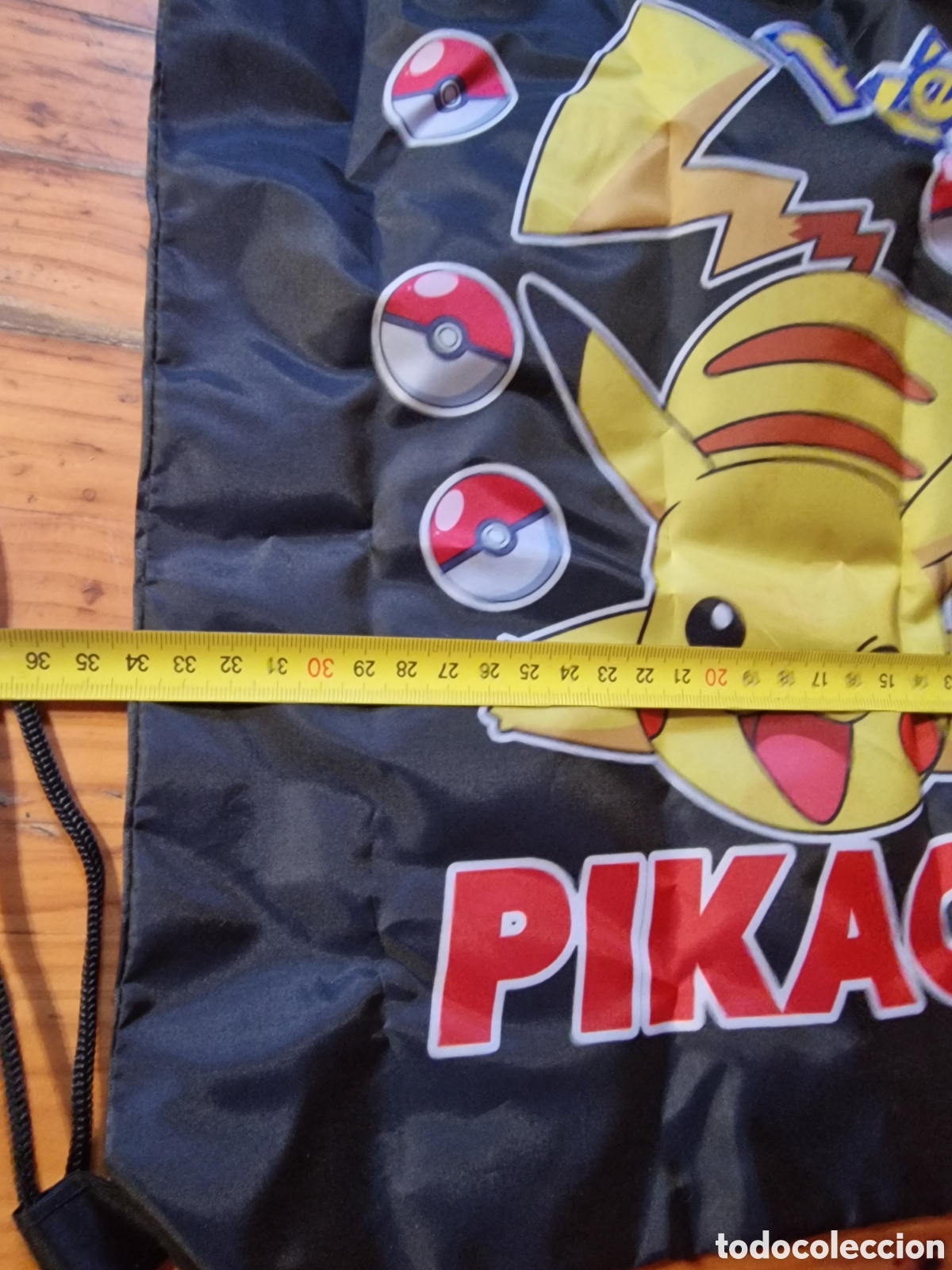 Coleccionismo: Bolsa mochila de pokemon pikachu original - Foto 4