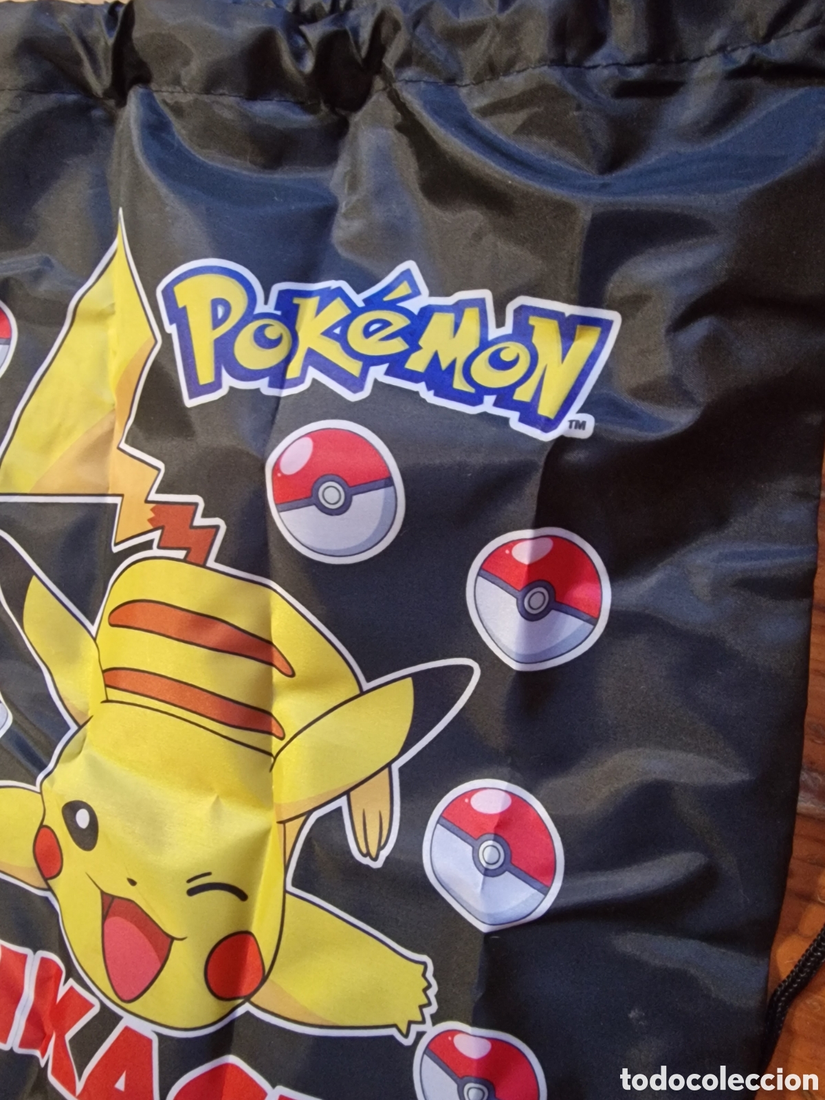 Coleccionismo: Bolsa mochila de pokemon pikachu original - Foto 5