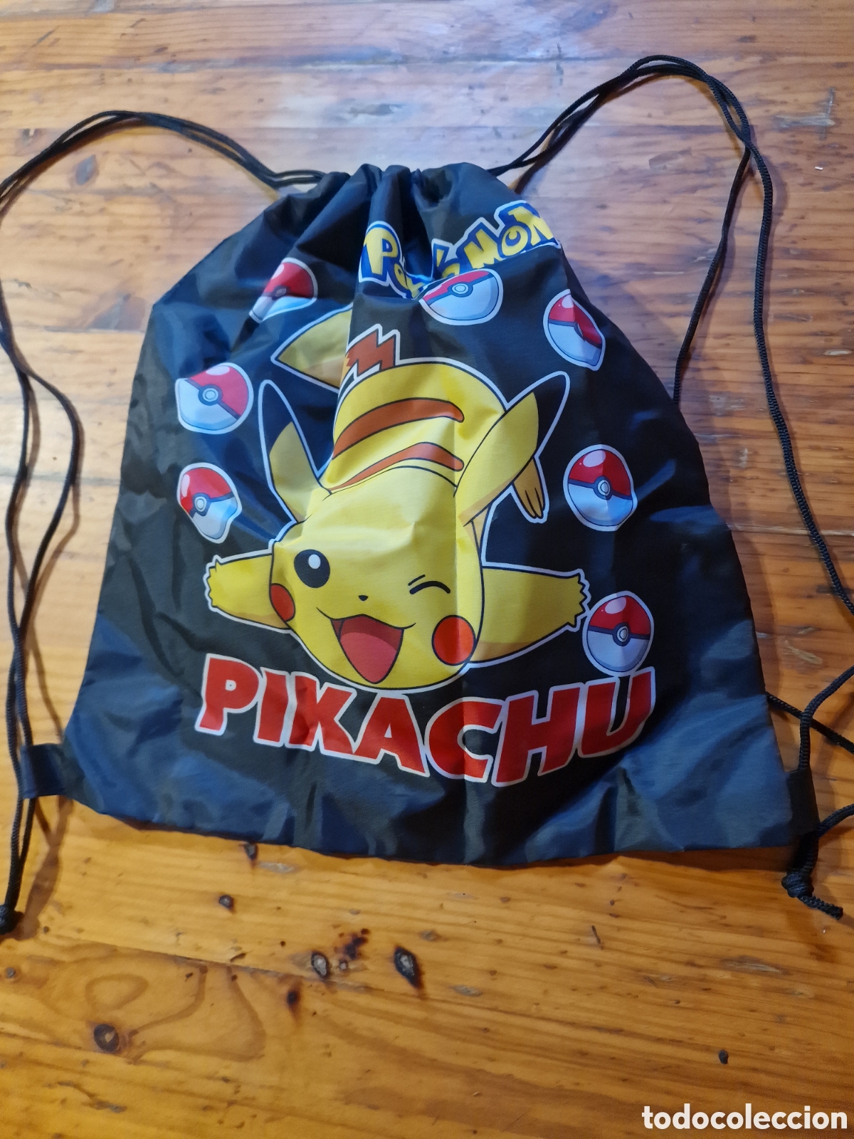 Coleccionismo: Bolsa mochila de pokemon pikachu original