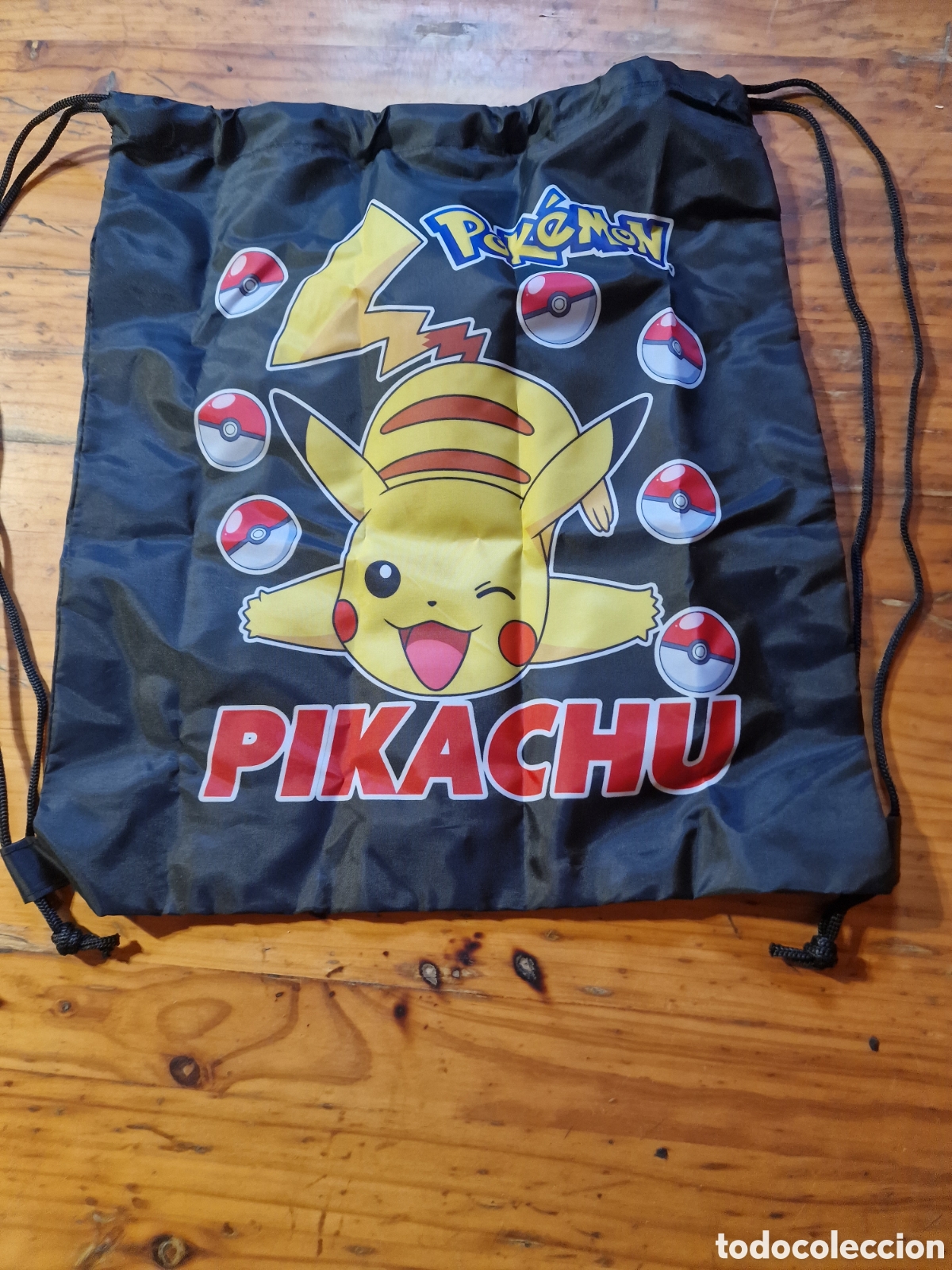 Coleccionismo: Bolsa mochila de pokemon pikachu original - Foto 2
