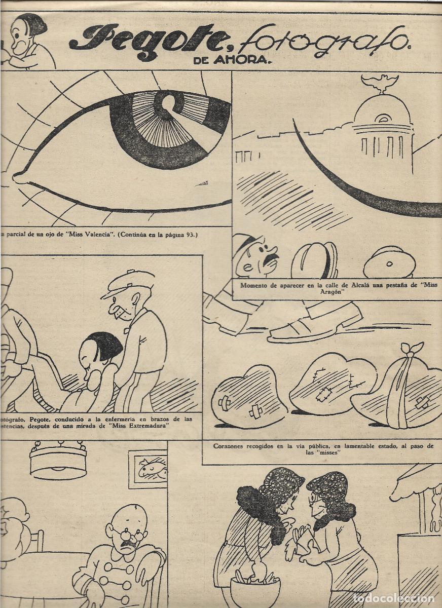 Coleccionismo: A&Ntilde;O 1933 RECORTE PRENSA PEGOTE FOTOGRAFO DE AHORA K-H HITO DIBUJO COMIC VI&Ntilde;ETAS HISTORIETA HUMOR