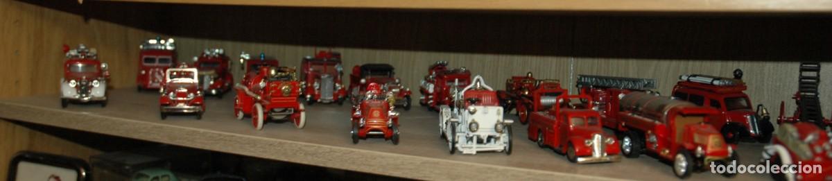 Colecionismo: COLECCI&Oacute;N DE 16 COCHES DE BOMBEROS