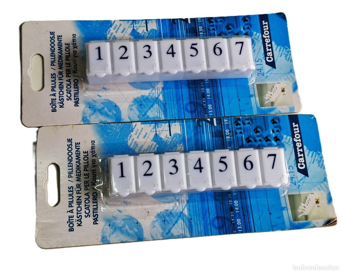 Collectionnisme: 2 ORGANIZADORES PARA PASTILLAS