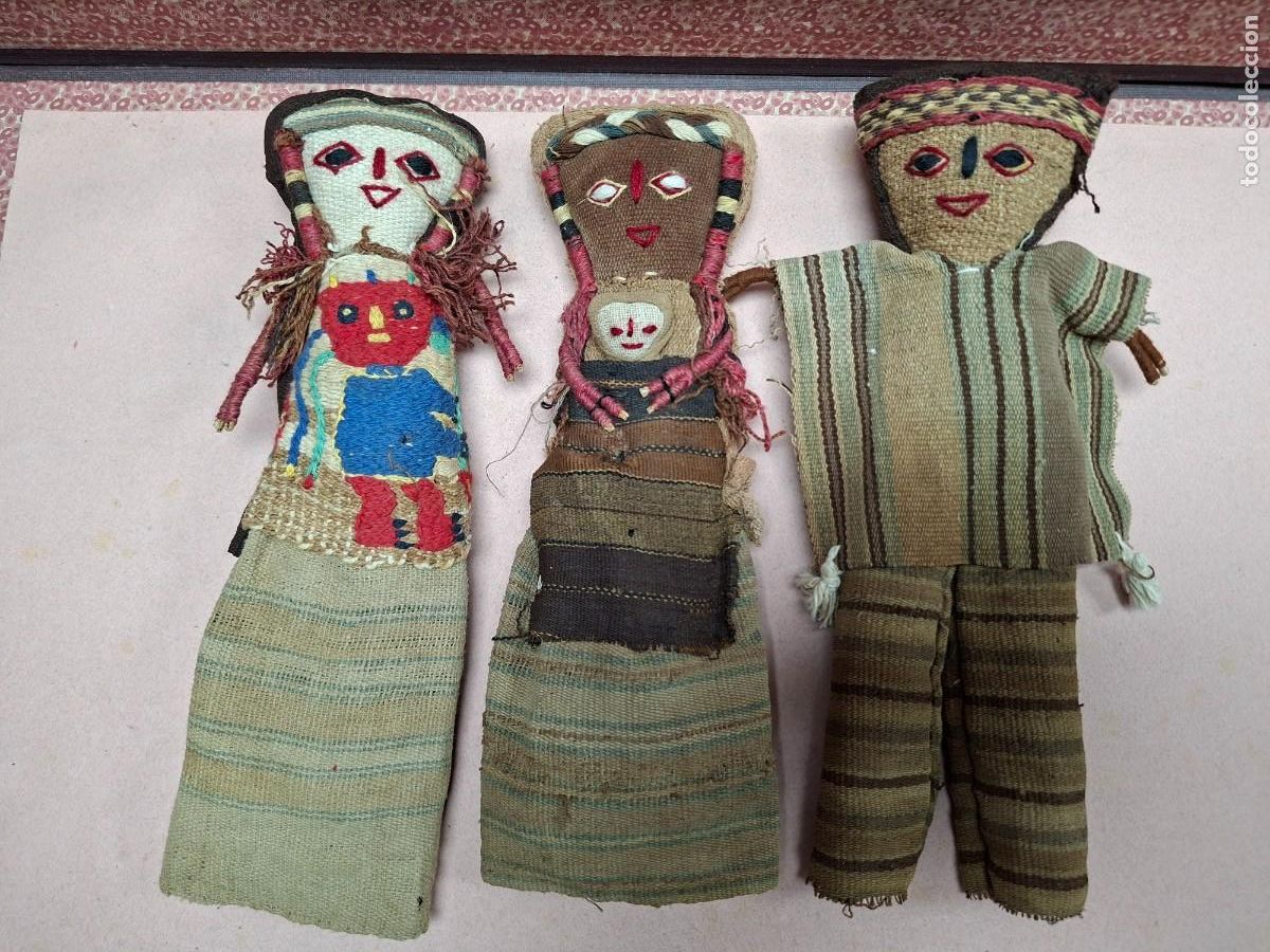 Collezionismo: ANTIGUAS MU&Ntilde;ECAS ETNICAS FUNERARIAS CHANCAY PERU ?