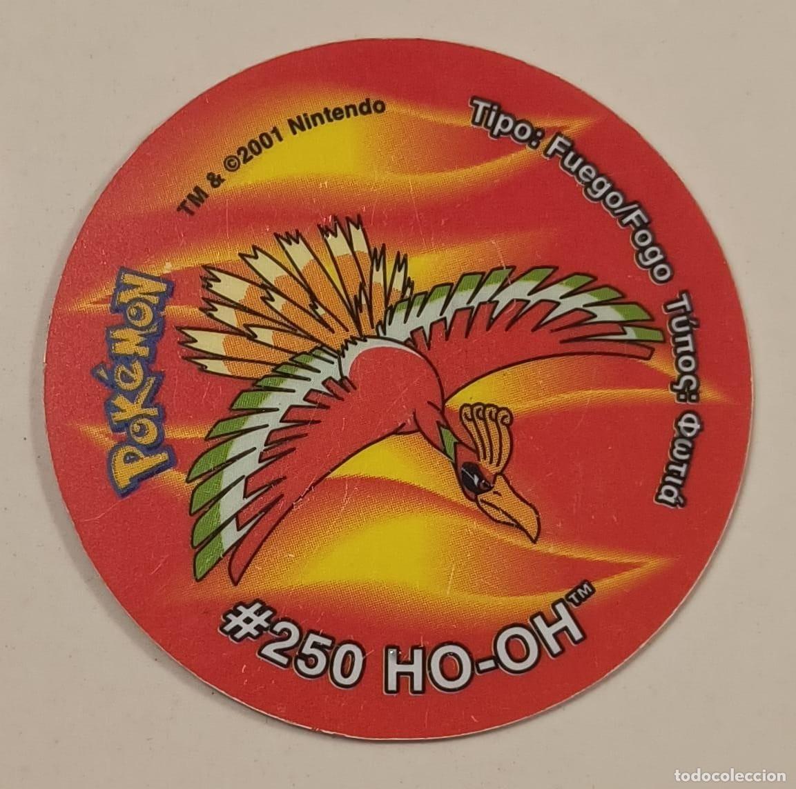 Collecting: COLECCI&Oacute;N TAZOS POKEMON GIGANTAZO - N&ordm; 250 HO-OH