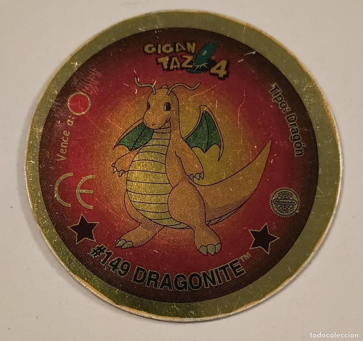 Collecting: COLECCI&Oacute;N TAZOS POKEMON GIGANTAZO 4 - N&ordm; 149 DRAGONITE/N&ordm; 148 DRAGONAIR