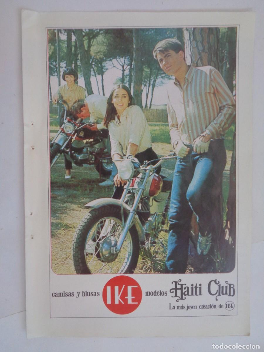 Collectionnisme: HOJA DE REVISTA CON ANUNCIO DE CAMISAS Y BLUSAS IKE . A&Ntilde;OS 60