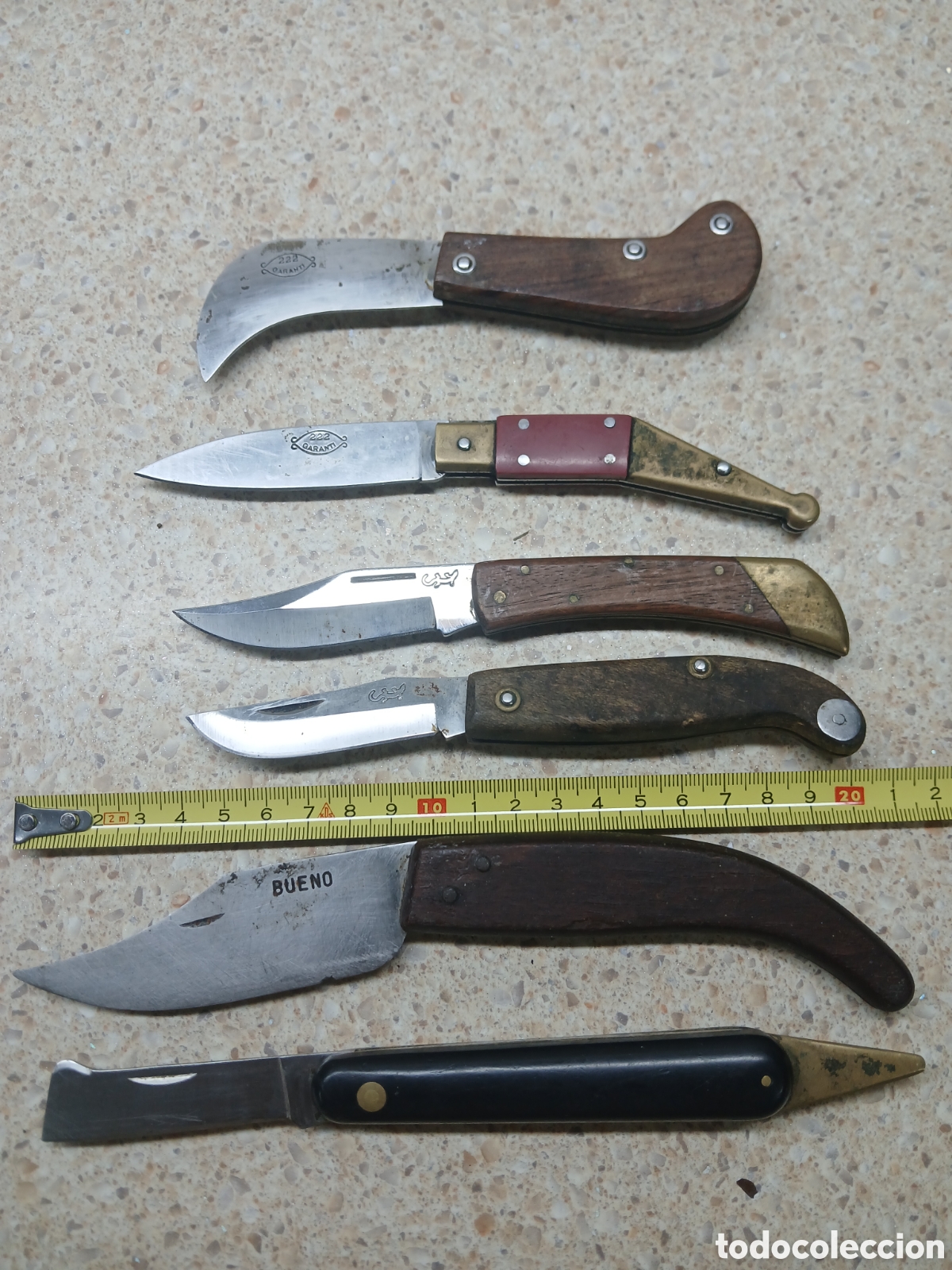 Coleccionismo: LOTE, 6 NAVAJAS DE ALBACETE, CUCHILLOS.