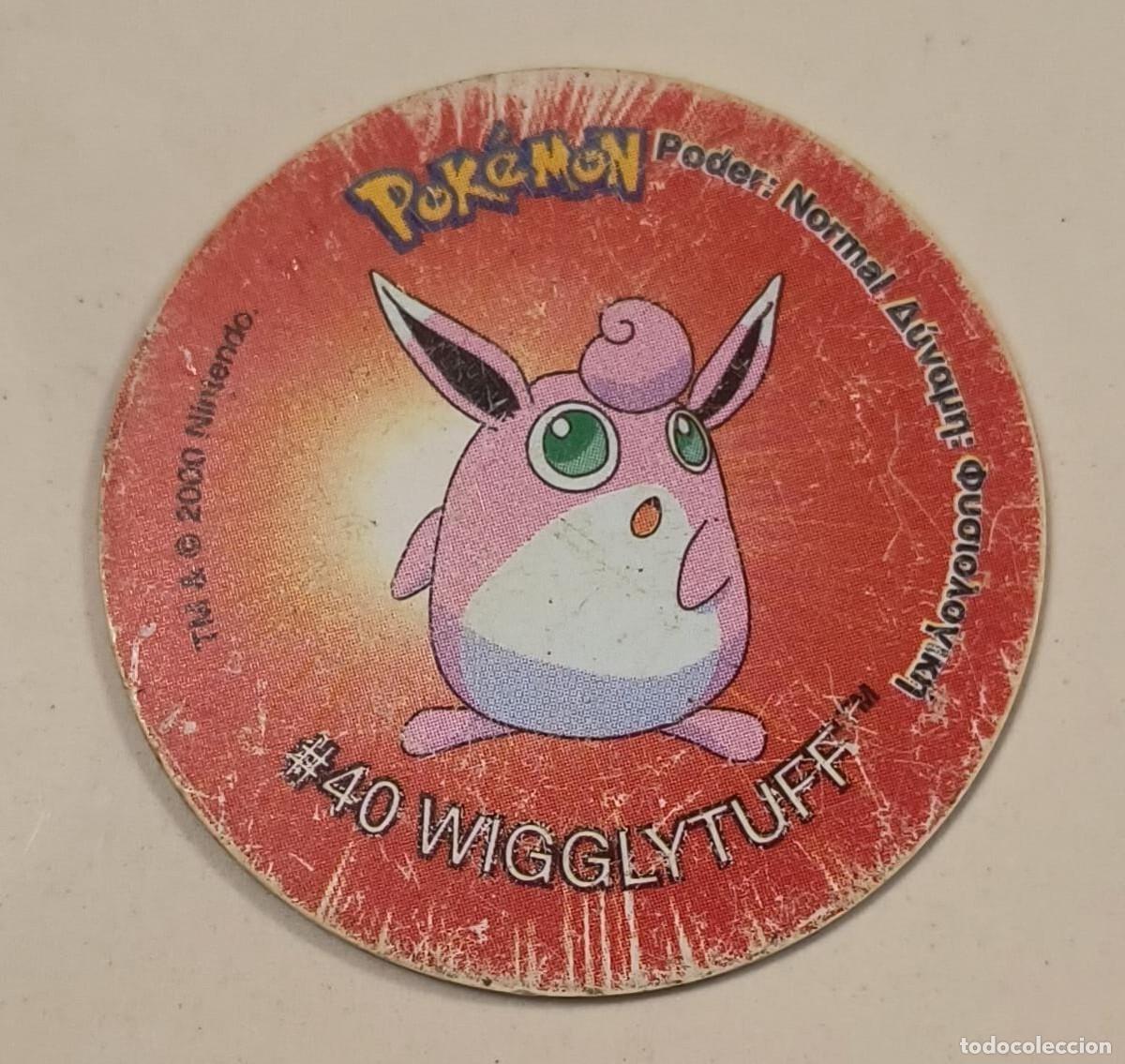Coleccionismo: POK&Eacute;MON TAZO 2 - TAZO N&ordm;76 - #40 WIGGLYTUFF - MATUTANO