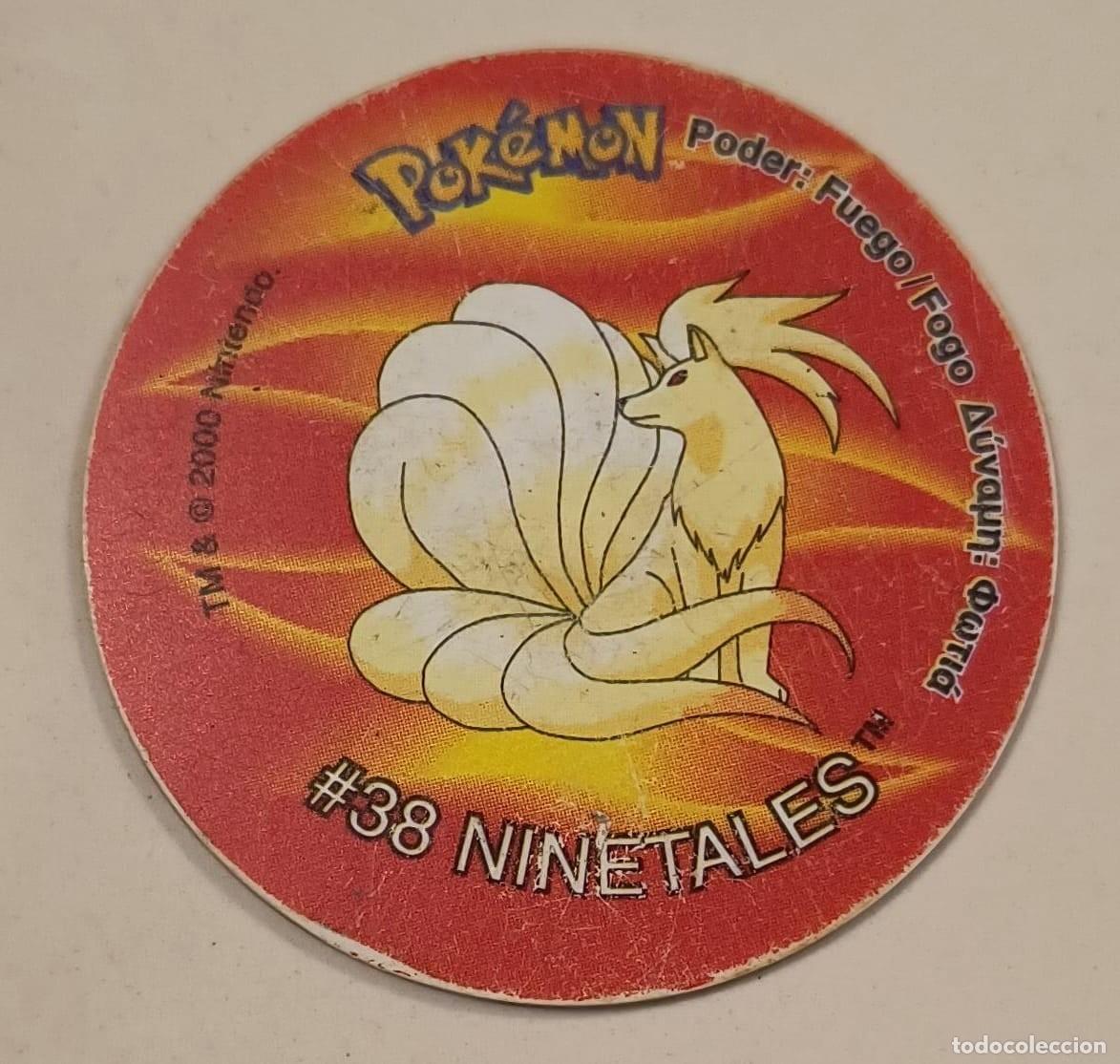 Coleccionismo: POK&Eacute;MON TAZO 2 - TAZO N&ordm;75 - #38 NINETALES - MATUTANO
