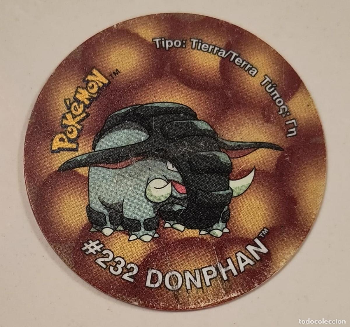 Coleccionismo: POK&Eacute;MON TAZO 3 - TAZO N&ordm;177 - #232 DONPHAN - MATUTANO