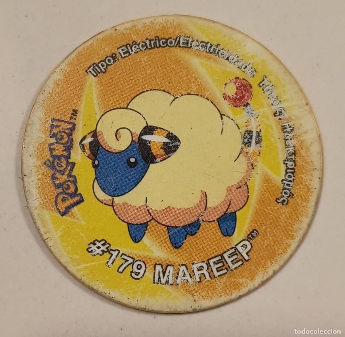 Coleccionismo: POK&Eacute;MON TAZO 3 - TAZO N&ordm;161 - #179 MAREEP - MATUTANO