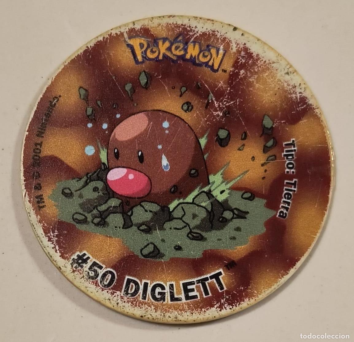 Coleccionismo: POK&Eacute;MON TAZO ATTACK - #50 DIGLETT - MATUTANO