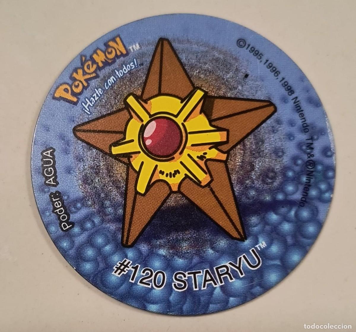 Coleccionismo: POK&Eacute;MON TAZO - TAZO N&ordm;45 - #120 STARYU - MATUTANO