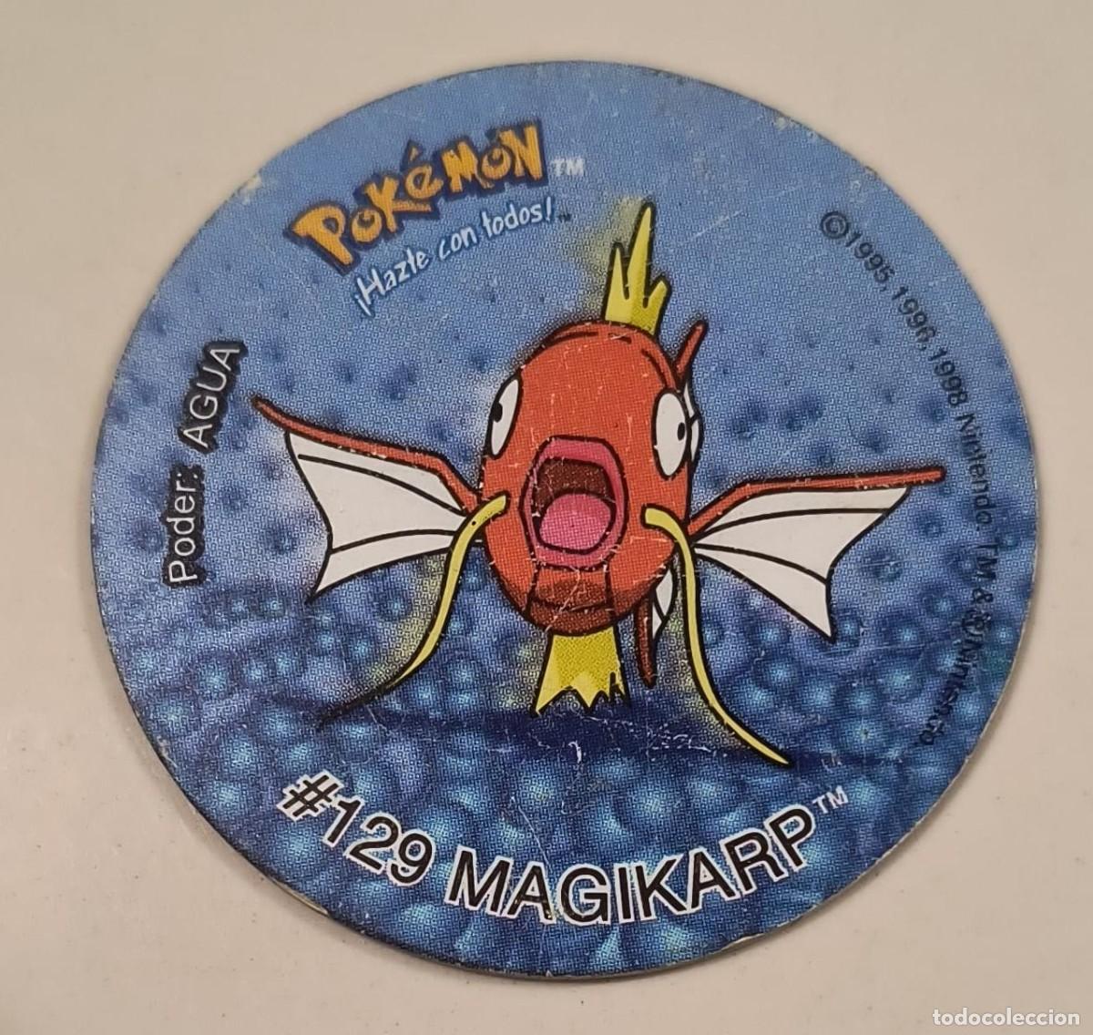 Coleccionismo: POK&Eacute;MON TAZO - TAZO N&ordm;46 - #129 MAGIKARP - MATUTANO