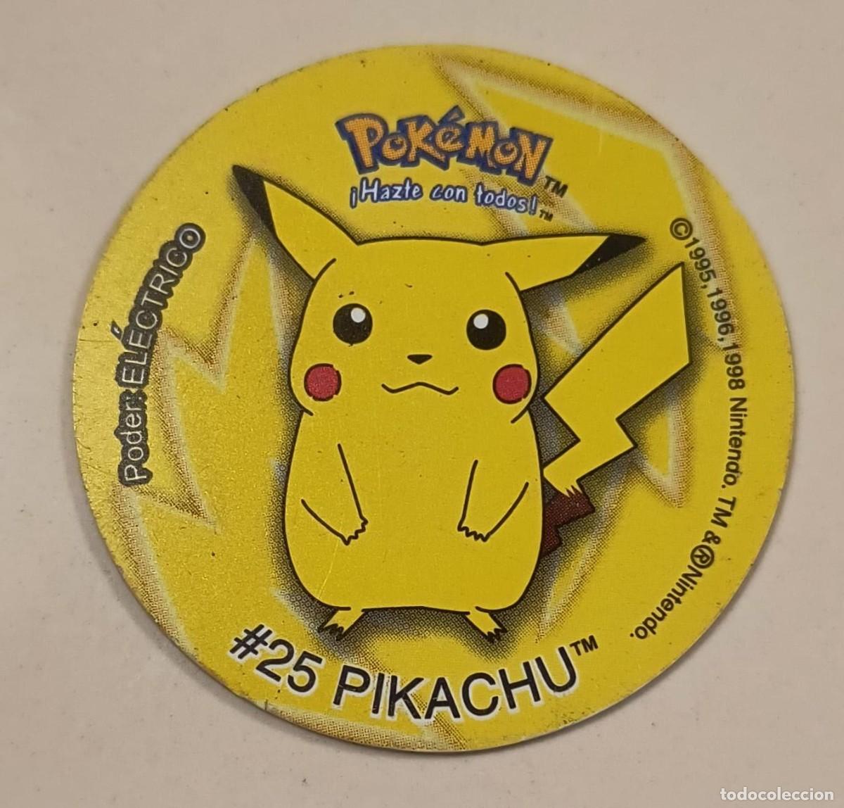 Coleccionismo: POK&Eacute;MON TAZO - TAZO N&ordm;10 - #25 PIKACHU - MATUTANO