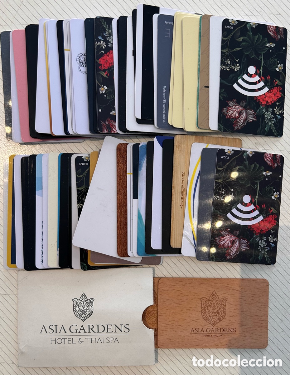 Collecting: Lote de 69 tarjetas de hotel y llaves electr&oacute;nicas &ndash; Coleccionismo