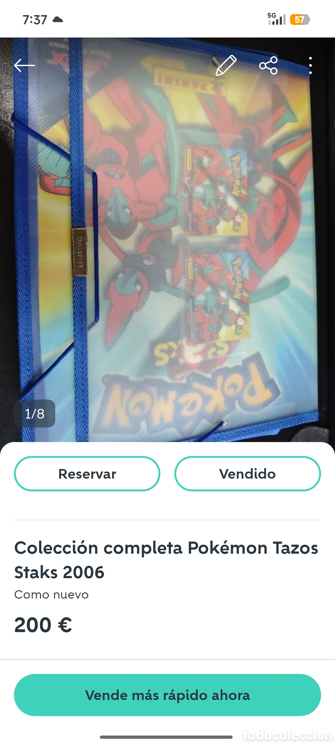 Coleccionismo: Colecci&oacute;n reservada, Pok&eacute;mon staks 2006