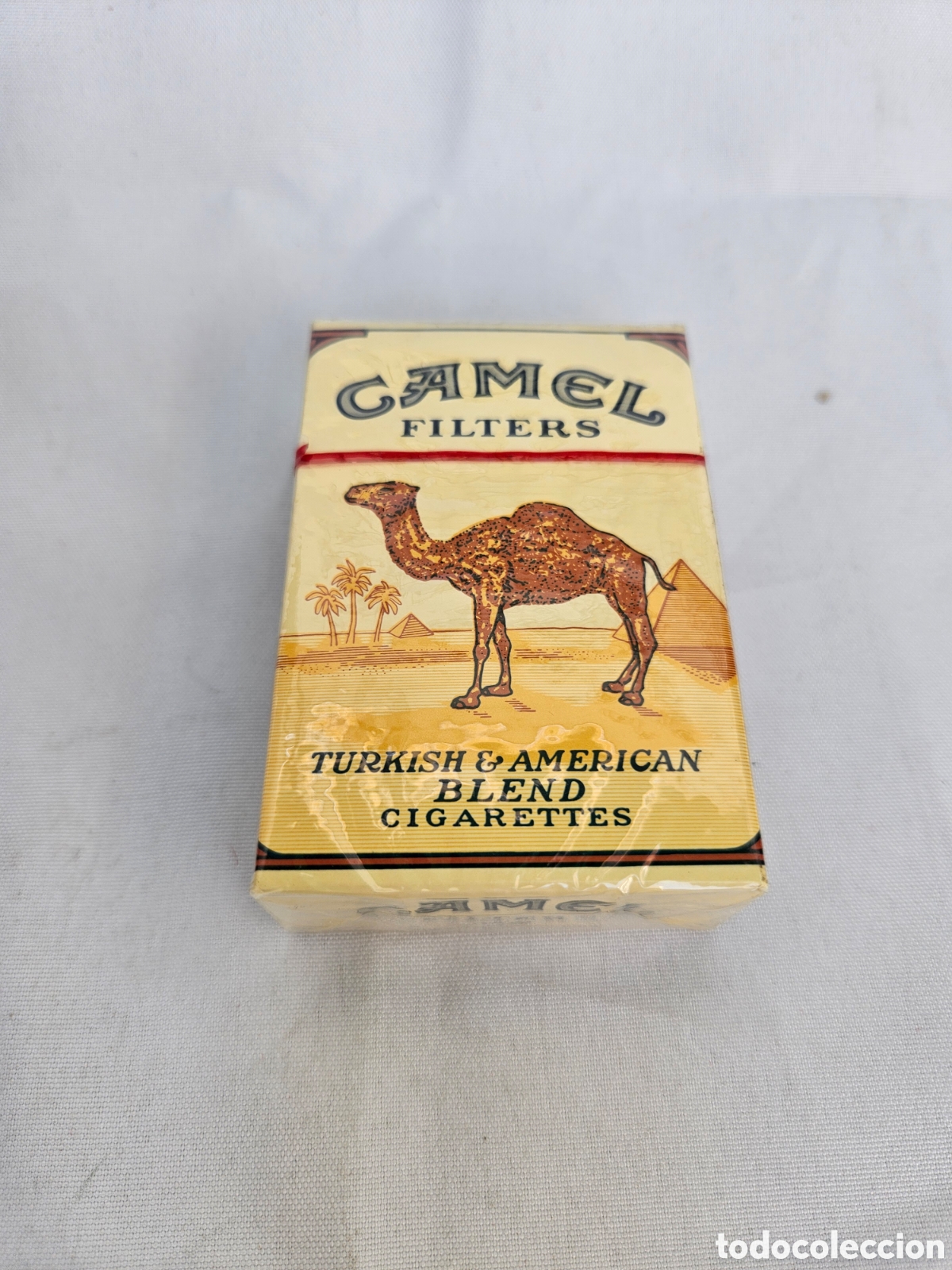 Coleccionismo: PAQUETE TABACO SIN ABRIR CAMEL FILTERS BOX. TURKISH AMERICAN BLEND