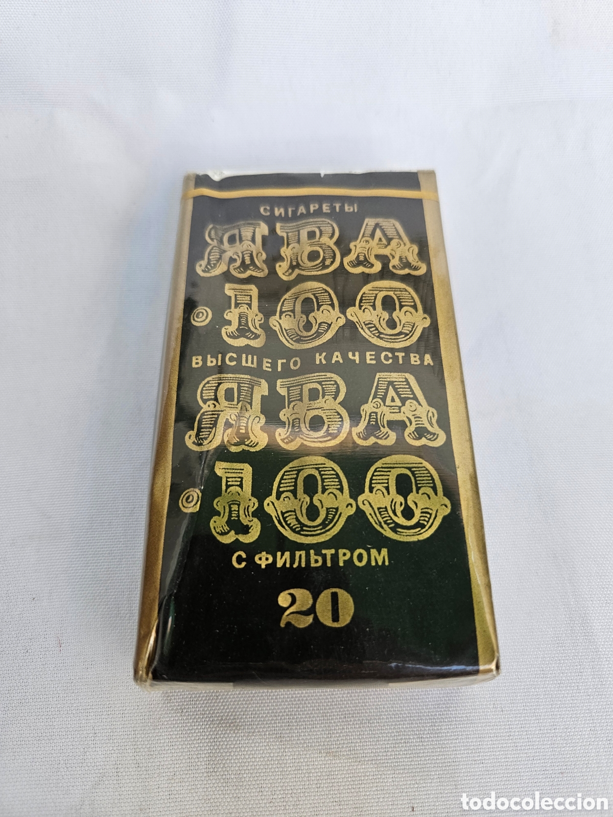 Coleccionismo: PAQUETE TABACO SIN ABRIR RBA 100
