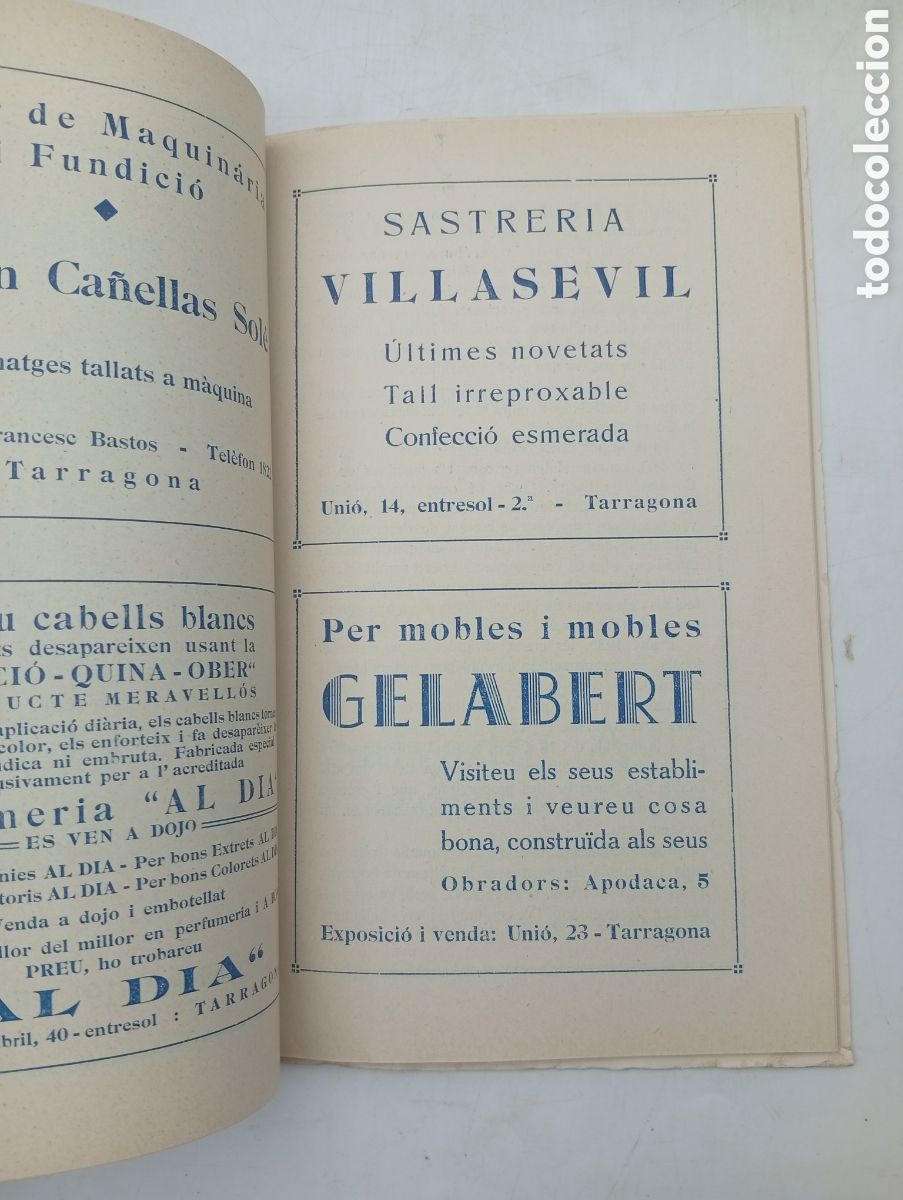 Coleccionismo: Programa Festes Falles Tarragona 1936 - Foto 4